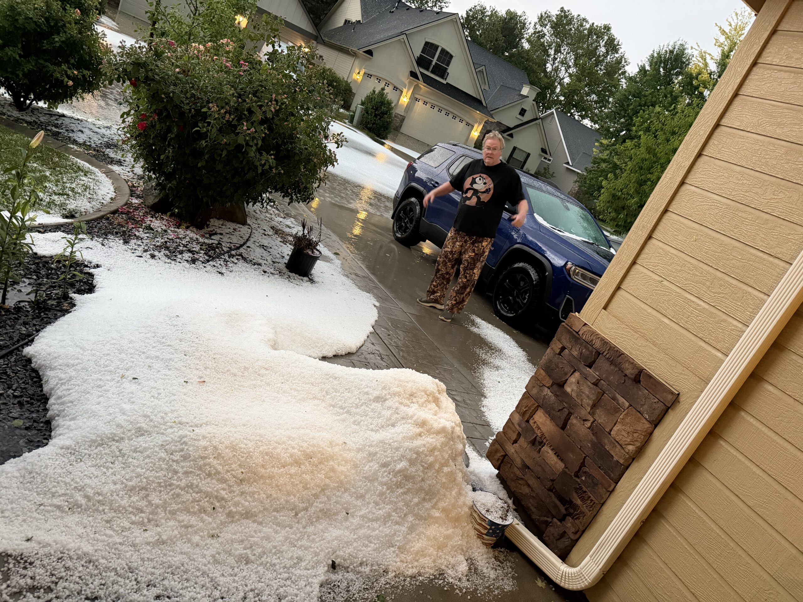 Boise hail storm