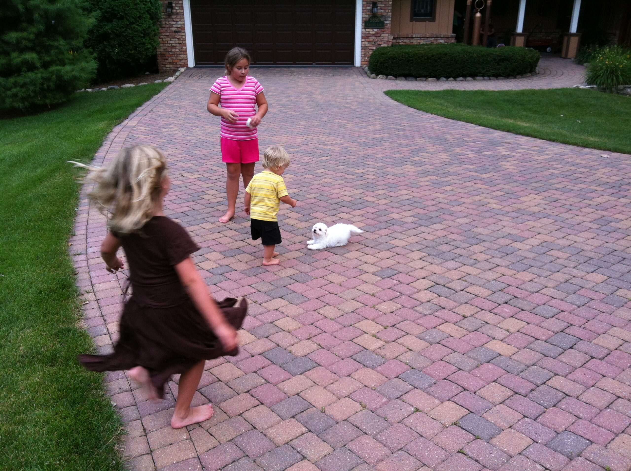 Kids with Priscilla